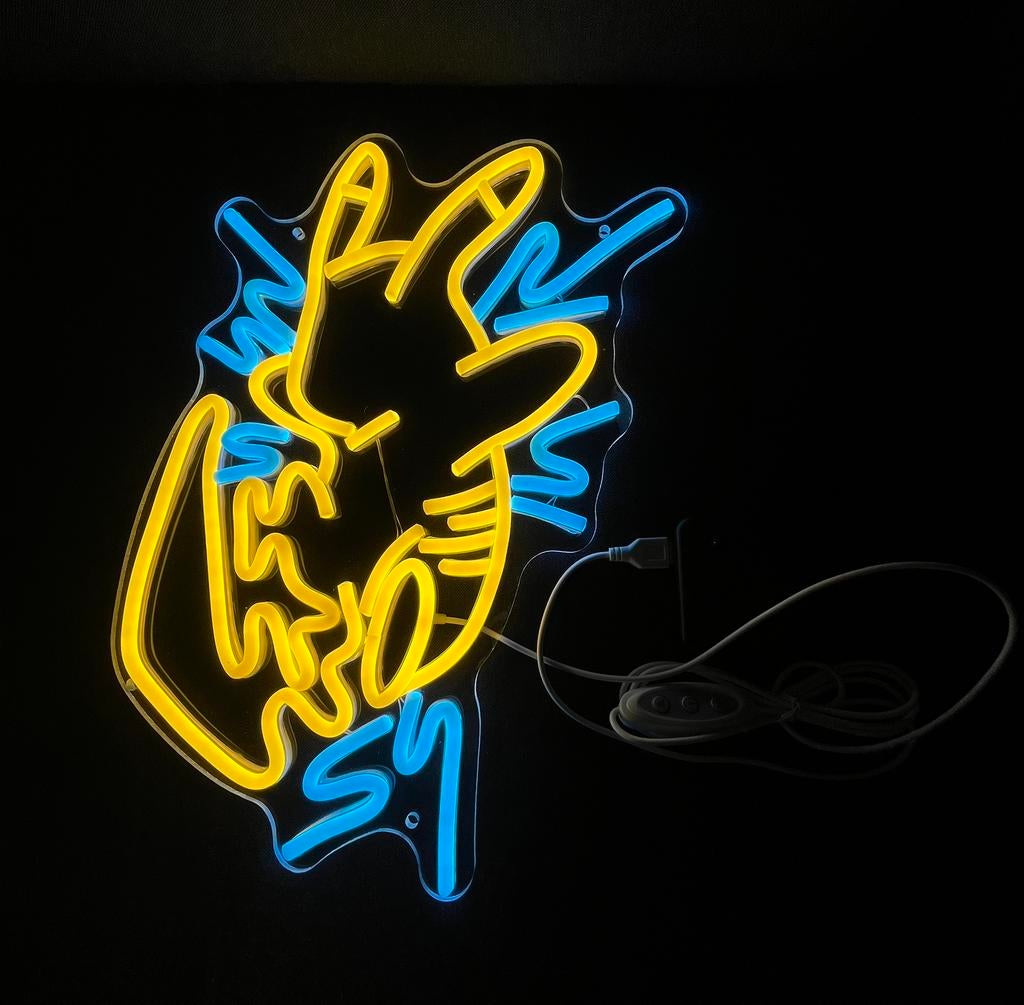 Neon Light - Pokémon, Ophalen of Verzenden, Nieuw, Lichtbak of (neon) lamp