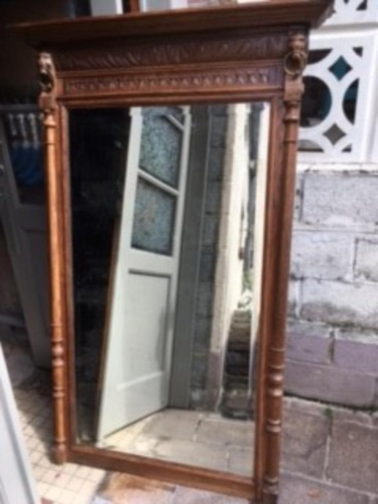 miroir, Maison & Meubles, Enlèvement, Comme neuf, Rectangulaire