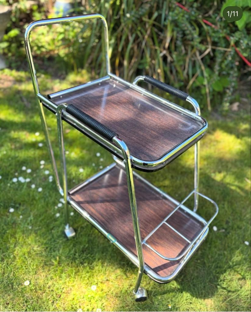 Chariot de service vintage Bart cart, Maison & Meubles, Enlèvement