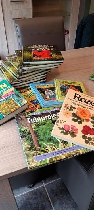 Groot aanbod allerlei tuinboeken, Ophalen