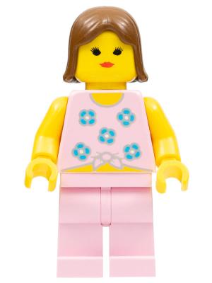 Lego figuur par008 female Blue Flowers Paradisa / F4, Kinderen en Baby's, Speelgoed | Duplo en Lego, Ophalen of Verzenden, Zo goed als nieuw
