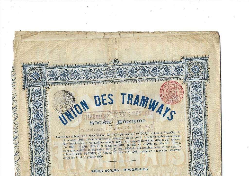 Ancienne action, Enlèvement ou Envoi, Utilisé
