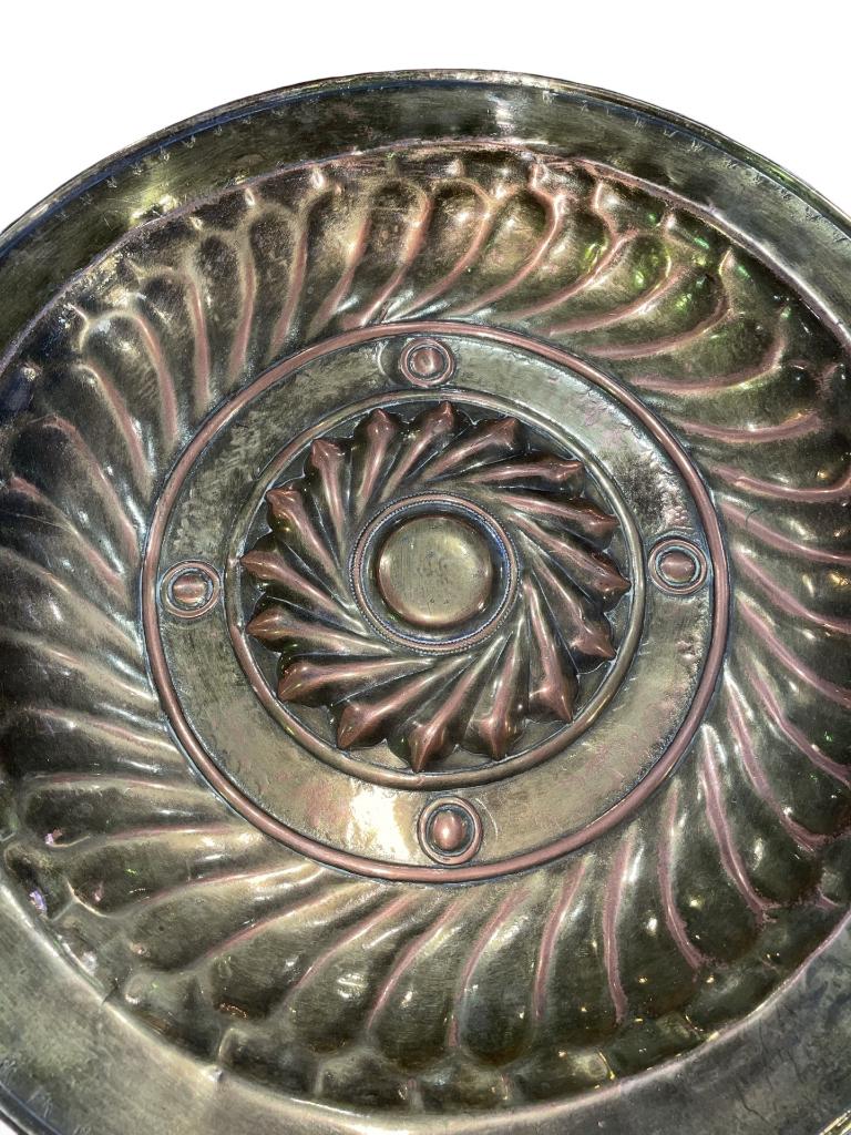 Plat à Offrandes à Décor de Nuremberg – Cuivre / Laiton, Enlèvement ou Envoi, Cuivre