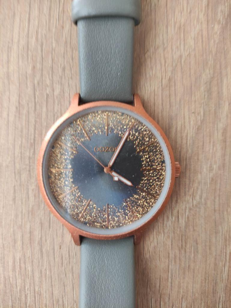 Montre Oozoo doré rose, Ophalen of Verzenden, Zo goed als nieuw, Polshorloge, Overige merken
