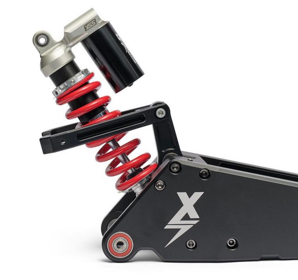 EBMX SUR-RON Light Bee  Swing arm & shock, Bedrijf