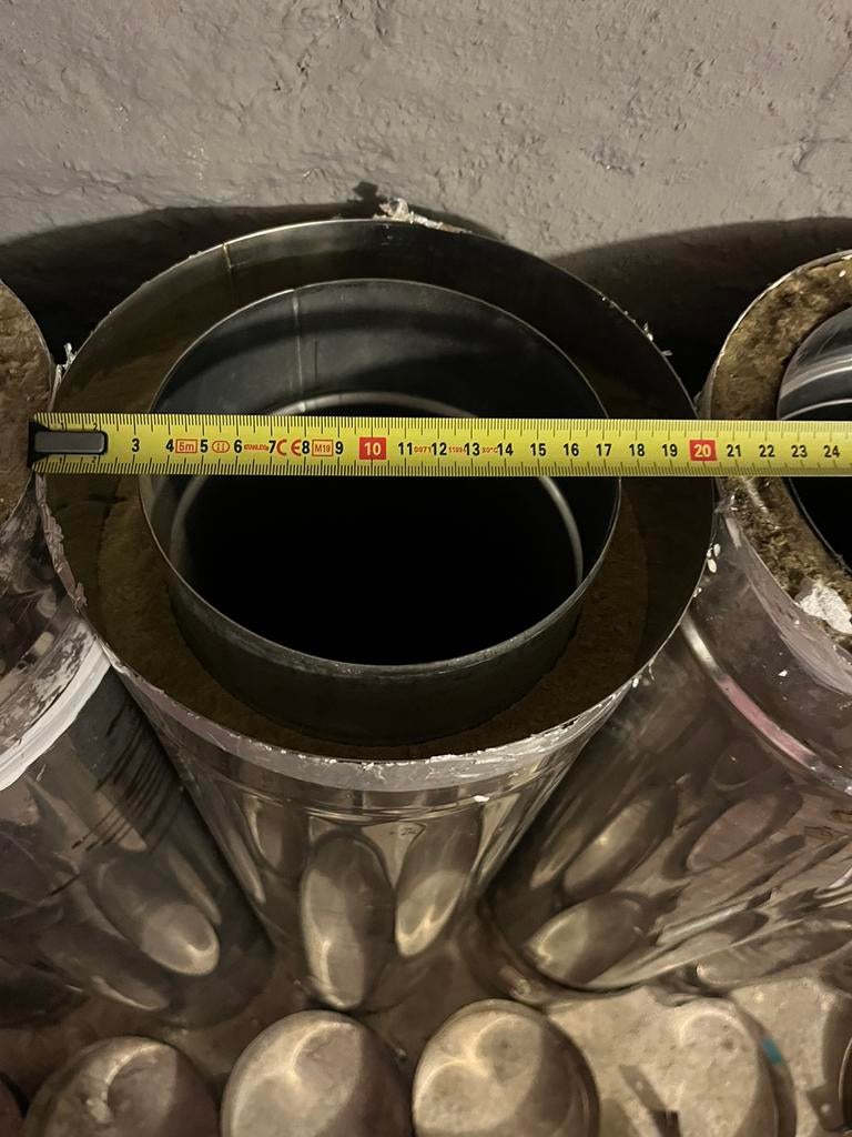 Buse double paroie 150/200