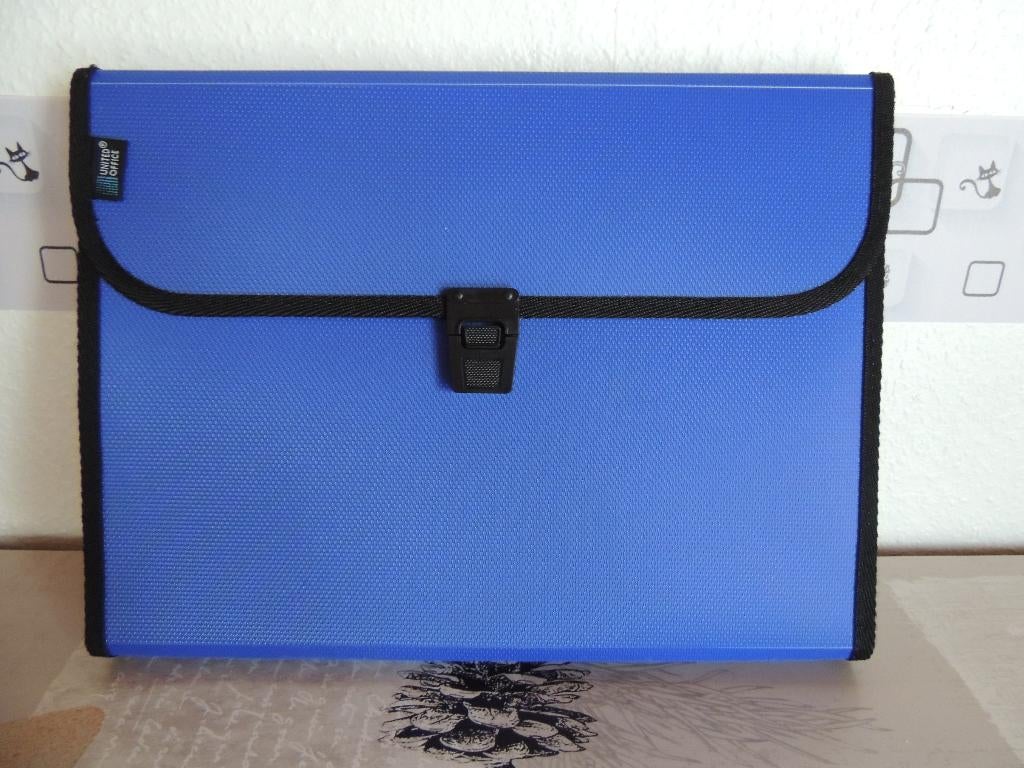 Porte document bleu, Enlèvement