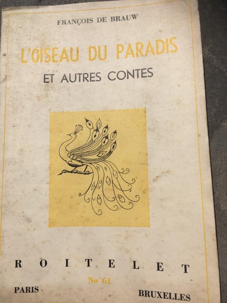 F. De Brauw - L'oiseau du paradis et autres contes -, Enlèvement ou Envoi