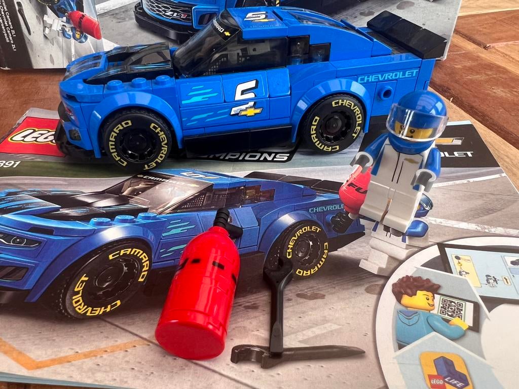 Lego Speed Champions  75891 Chevrolet Camaro ZL1 Race Car, Ophalen of Verzenden, Lego