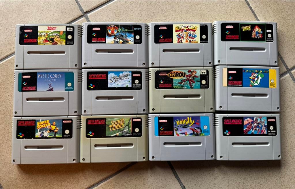 Super Nintendo (SNES) spellen, Consoles de jeu & Jeux vidéo, Enlèvement ou Envoi, Comme neuf
