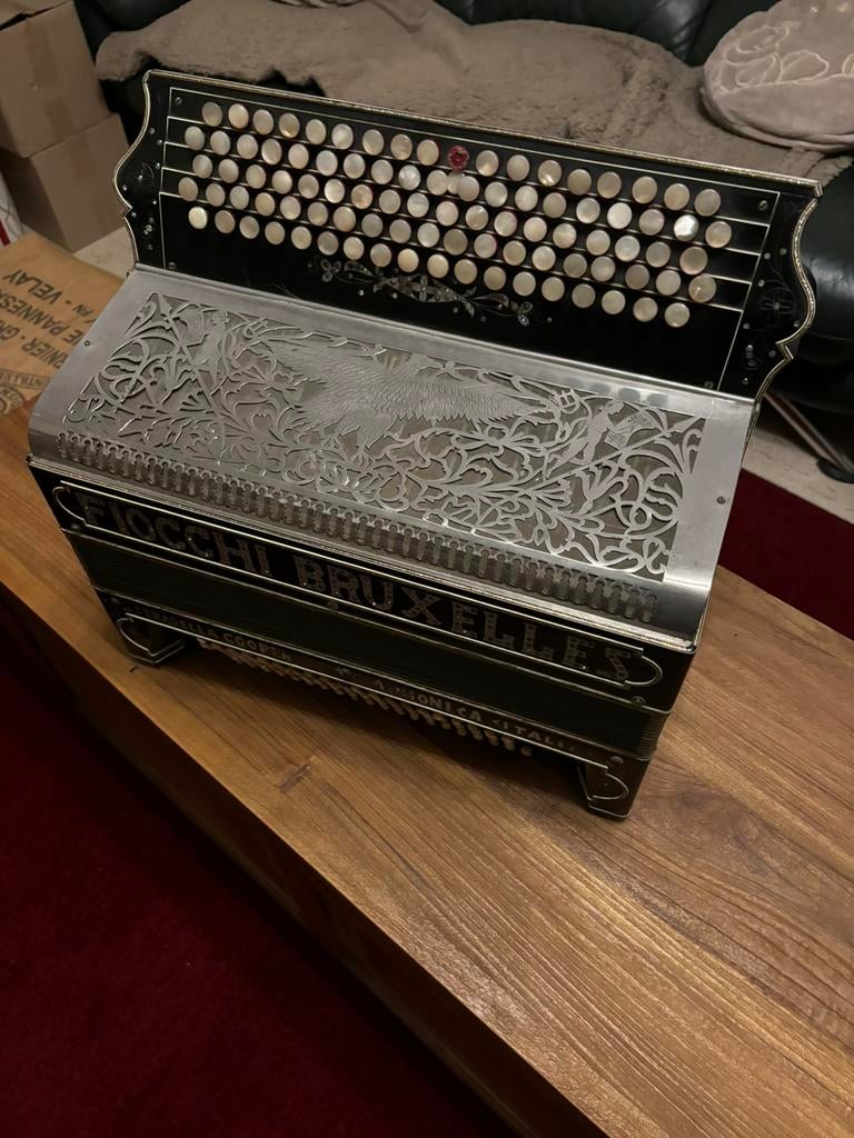 Accordéon, Enlèvement, Utilisé, Avec valise