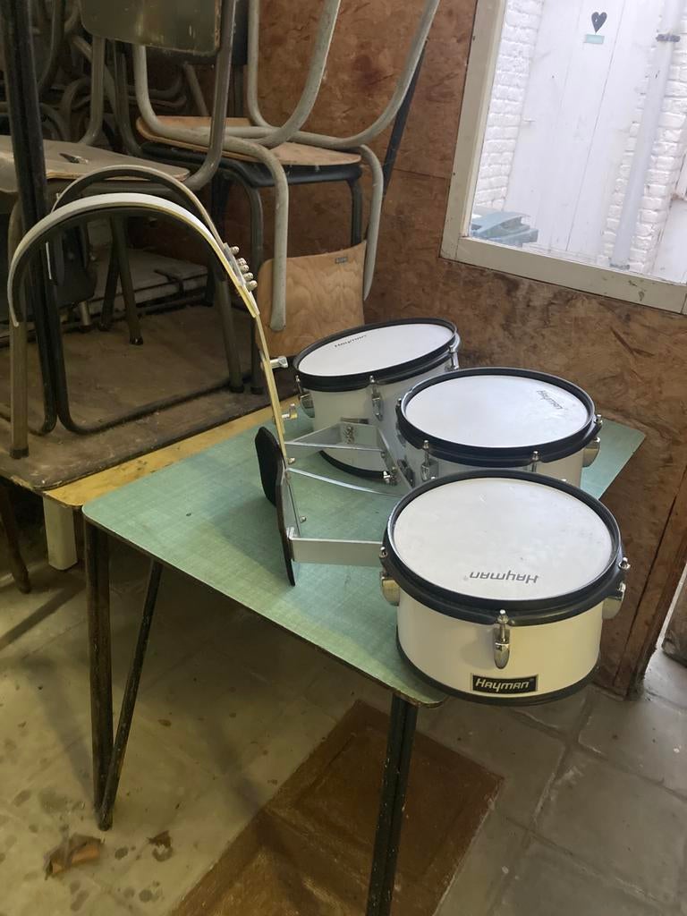 3tom incl harnas, Muziek en Instrumenten, Ophalen, Gebruikt