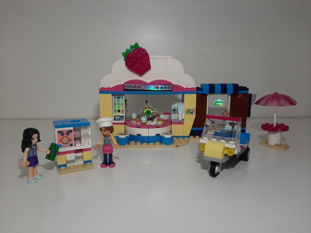LEGO 41366 - Olivia's cupcake café, Ophalen, Zo goed als nieuw, Complete set, Lego