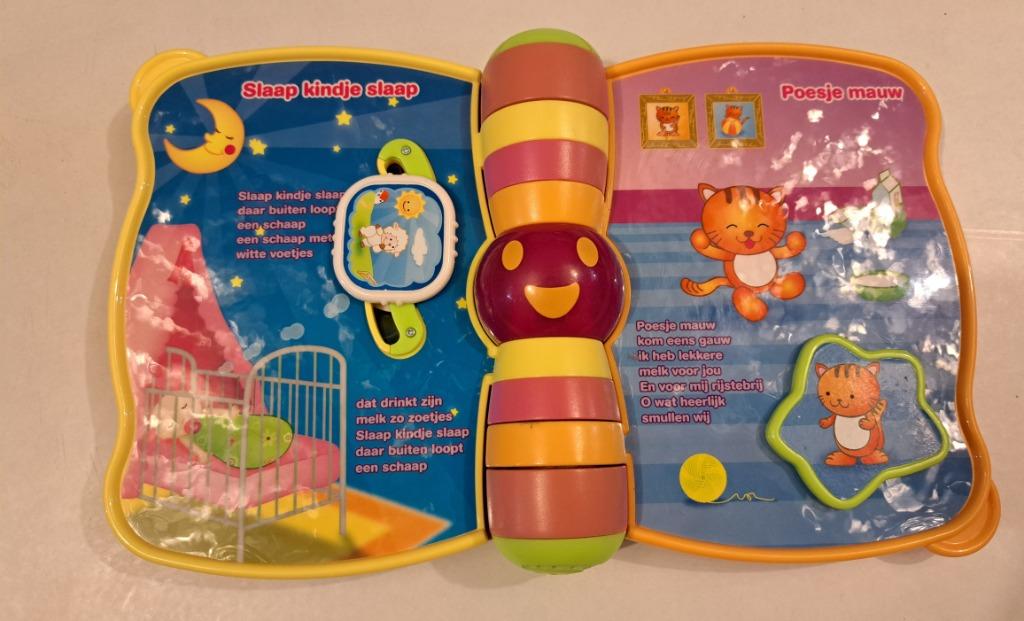 Vtech magisch liedjesboek, Ophalen, Gebruikt