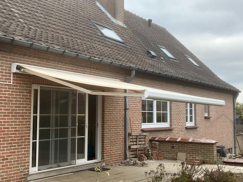 Windsol zonneluifel, Jardin & Terrasse, Protection solaire, À bras articulé, 250 cm à 450 cm, 300 cm ou plus, Enlèvement