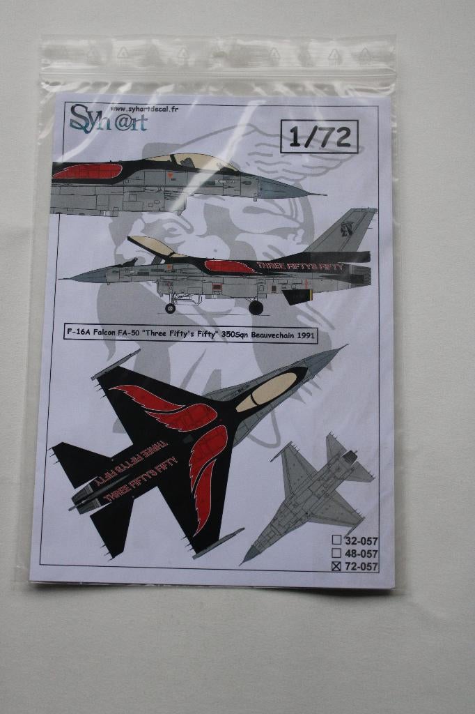 decals f-16 schaal 1/72, Hobby en Vrije tijd, Ophalen of Verzenden, Nieuw, 1:72 tot 1:144, Vliegtuig