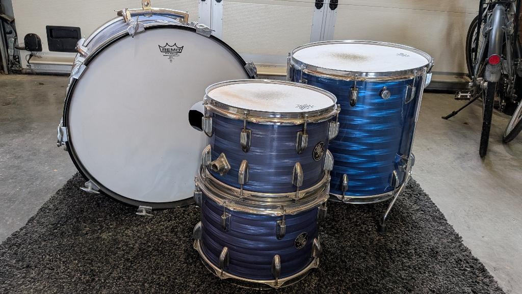 Hoshino Gakki Japans vintage drumstel, Muziek en Instrumenten, Drumstellen en Slagwerk, Ophalen, Gebruikt, Tama