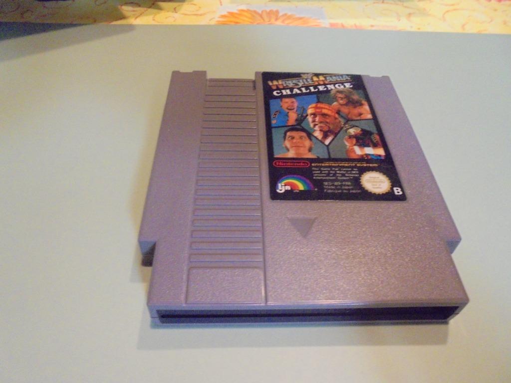 Nintendo NES WF Wrestle Mania Challenge (orig), Games en Spelcomputers, Games | Nintendo Super NES, Verzenden, Gebruikt, Vechten
