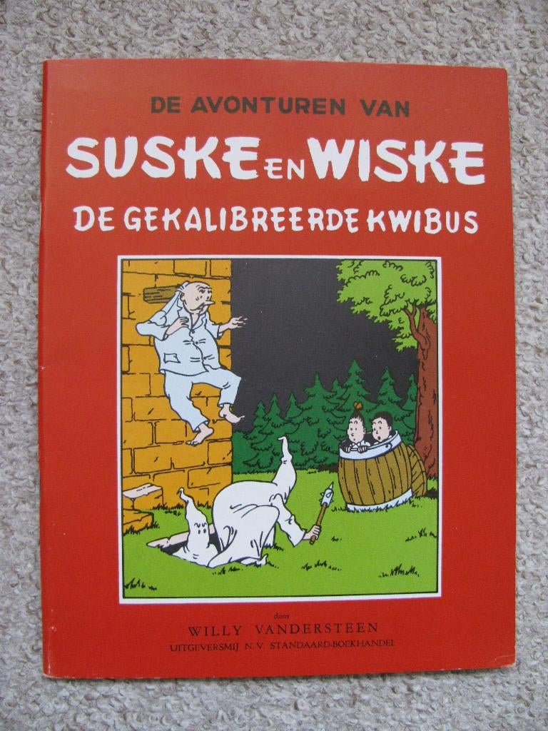 Suske en Wiske - De Gekalibreerde Kwibus - glanzende sc 1979, Willy Vandersteen, Eén stripboek, Nieuw, Ophalen of Verzenden