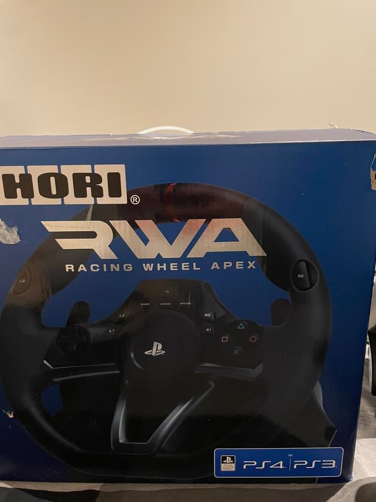 Hori racing wheel apex, Ophalen, Zo goed als nieuw, Stuur of Pedalen, PlayStation 3