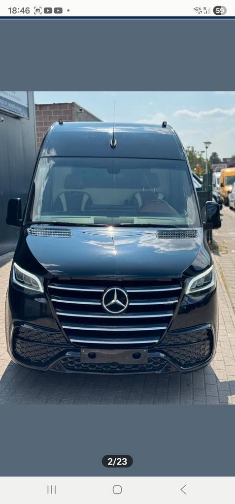 Te huur    Mercedes Sprinter Vip , 2022, 7 plaats , L3H2, Autos, Camionnettes & Utilitaires, USB, Enlèvement