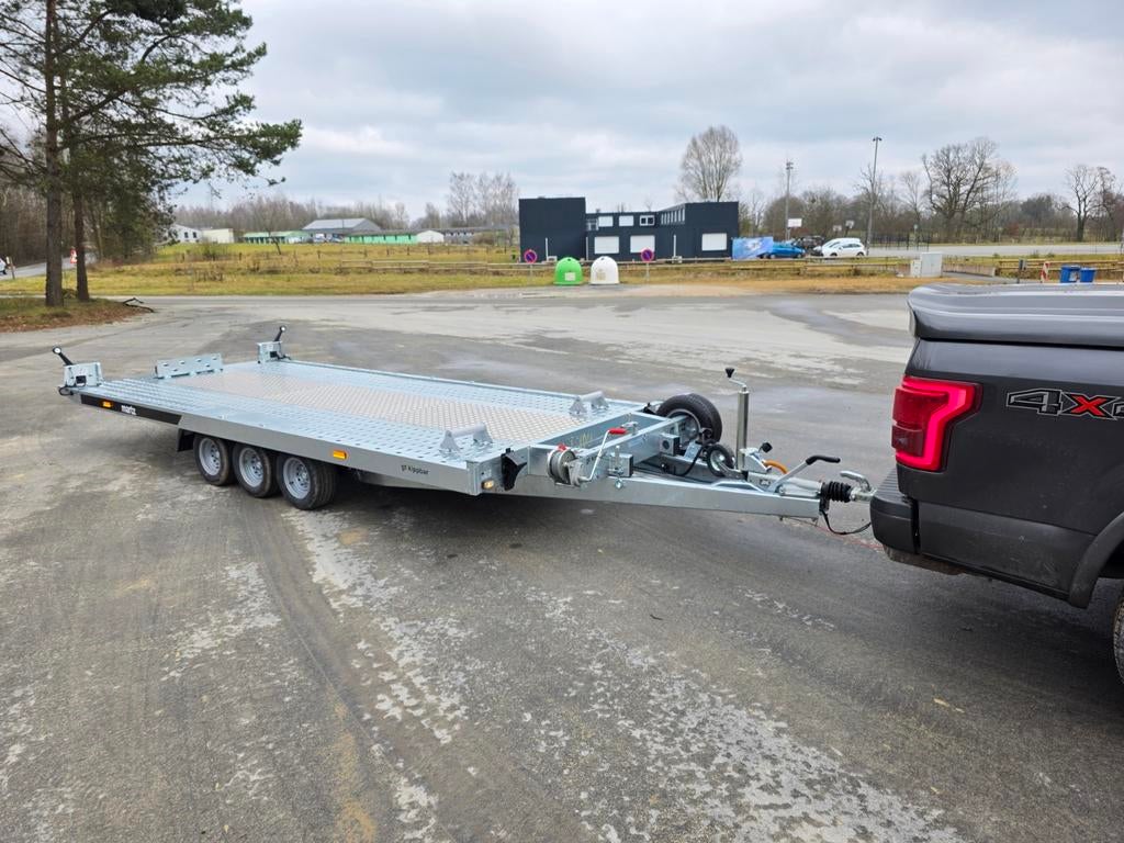 Plateau porte voiture 3 essieux, 3,5t