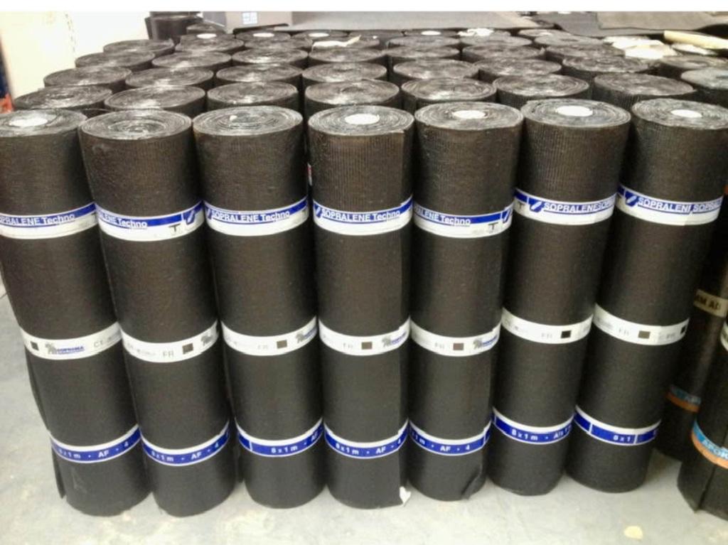 Soprema Sopralene Techno 4AF C1 FR, Doe-het-zelf en Bouw, Ophalen, Kunststof, Zwart, Nieuw