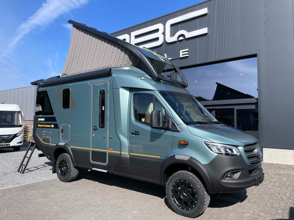Hymer Venture S 4x4 190PK - NIEUW - 18" Delta Beadlock, Caravanes & Camping, Camping-cars, Jusqu'à 4, 6 à 7 mètres, Siège standard