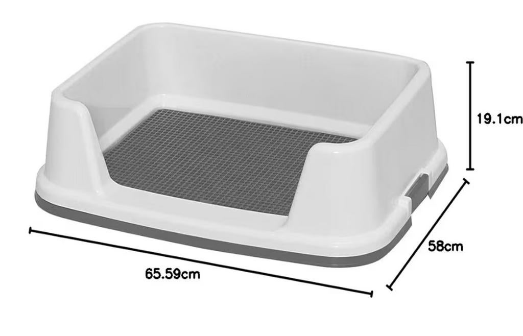 Litiere, plateau apprentissage à la propreté Iris Ohyama, Animaux & Accessoires, Enlèvement, Comme neuf, Ouvert