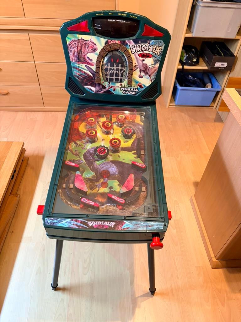 Pinball game dinosaurus, Verzamelen, Automaten | Flipperkasten, Ophalen, Gebruikt, Elektronisch, Flipperkast