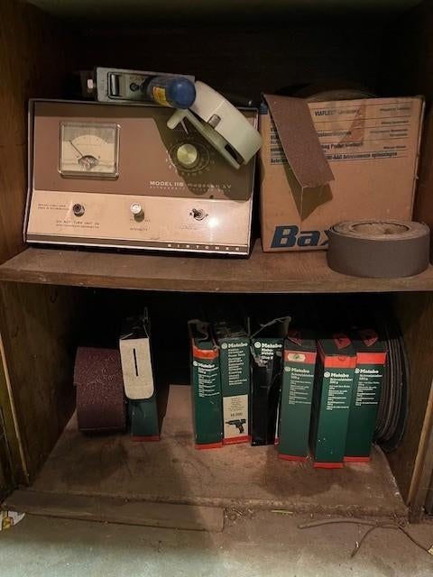 Tous types d'outils de travail, Enlèvement, Utilisé