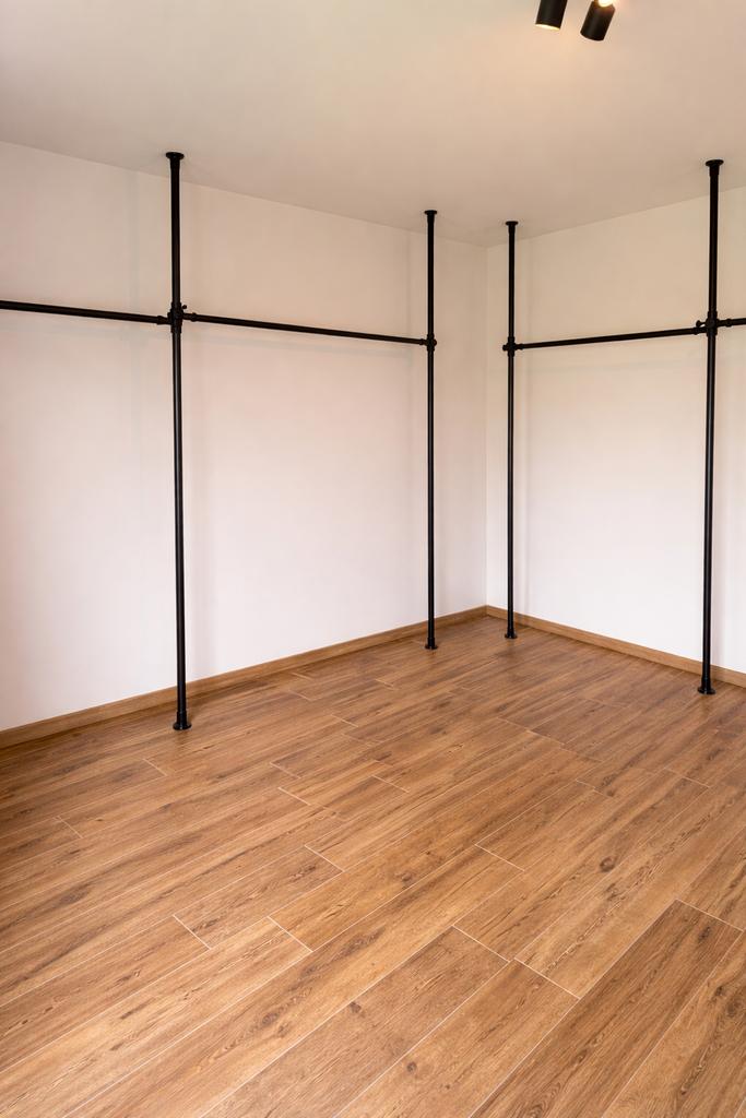 Penderie/dressing télescopique, Maison & Meubles, Armoires | Penderies & Garde-robes, 200 cm ou plus, Avec espace de penderie