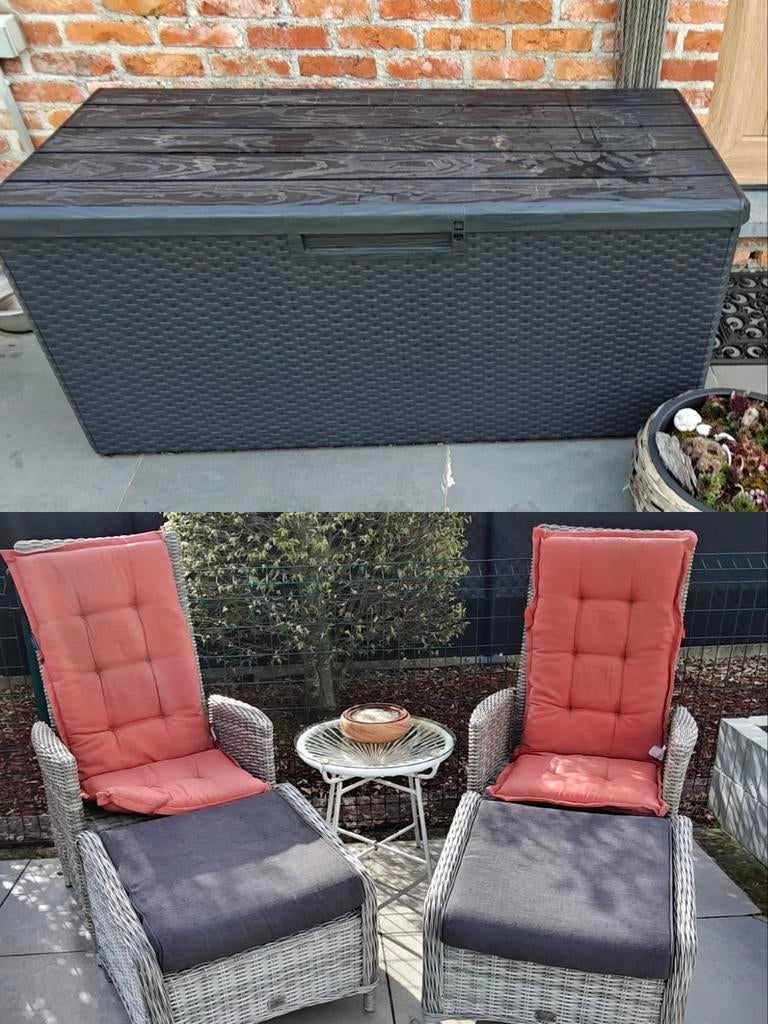 Set de jardin, Jardin & Terrasse, Chaises de jardin, Enlèvement