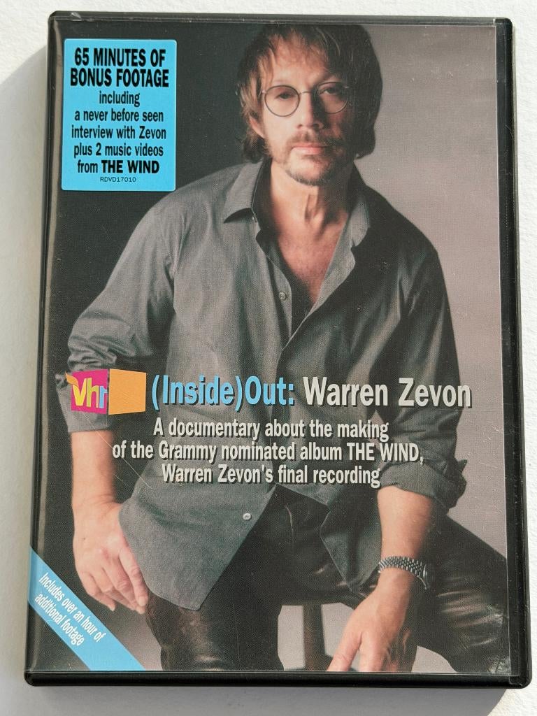Warren Zevon – VH1 (Inside) Out: Warren Zevon (DVD), Alle leeftijden, Ophalen of Verzenden, Gebruikt, Muziek en Concerten