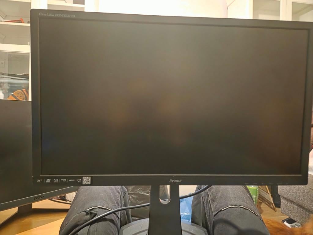 iiyama ProLite B2483HS, Computers en Software, Monitoren, Kantelbaar, Full HD, Zo goed als nieuw, Iiyama prolite