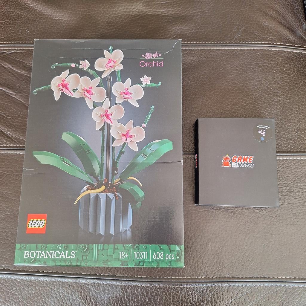 Lego Botanicals Orchid 10311 AVEC un nouveau kit d'éclairage, Enlèvement, Complet, Lego