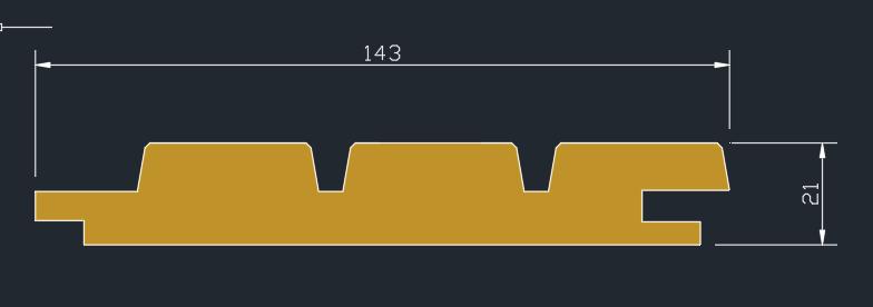 Gevelbekleding | Triple Rhombus | Thermowood | Vuren, Doe-het-zelf en Bouw, Verzenden, Nieuw, Vuren