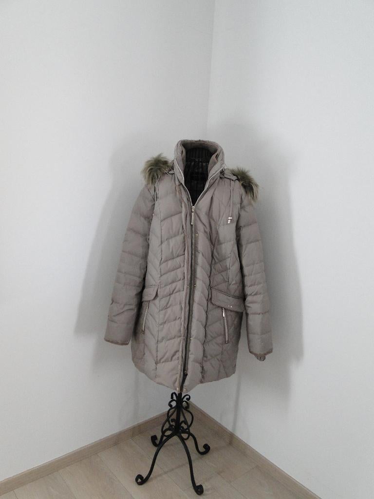 Parka de Barbara Lebek - taille 50, Taille 46/48 (XL) ou plus grande, Enlèvement ou Envoi, Comme neuf, Brun