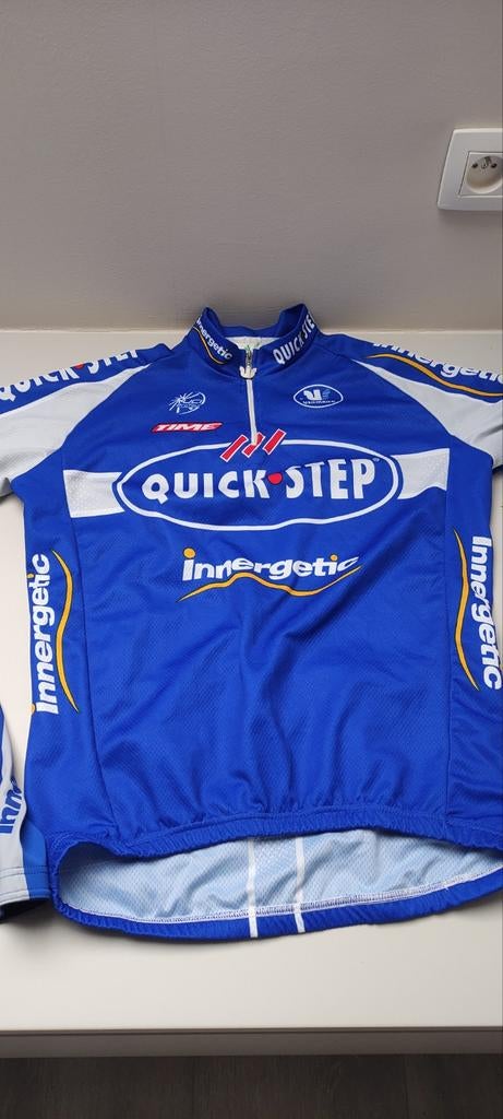 Fietskleding fietspakje driedelig Vermarc - Team Quick Step, Fietsen en Brommers, Ophalen of Verzenden