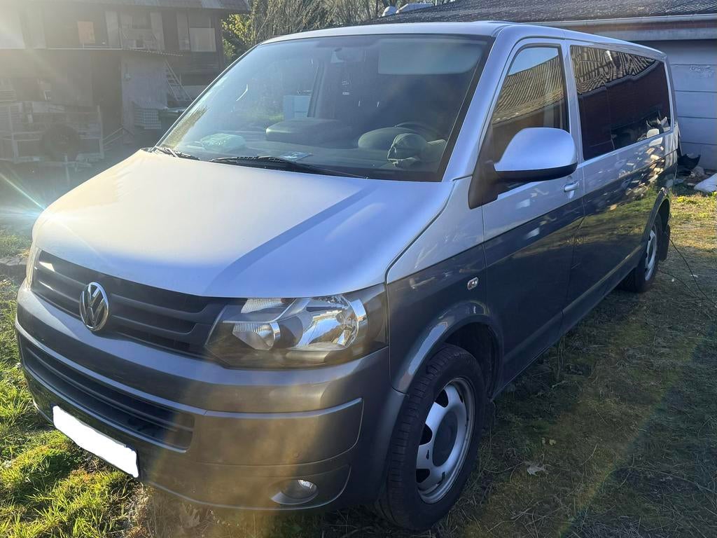 VW Transporter T5 2,0bitdi 180cv – 2013 – Double cabine, Auto's, Volkswagen, Automaat, Diesel, 6 zetels, Particulier