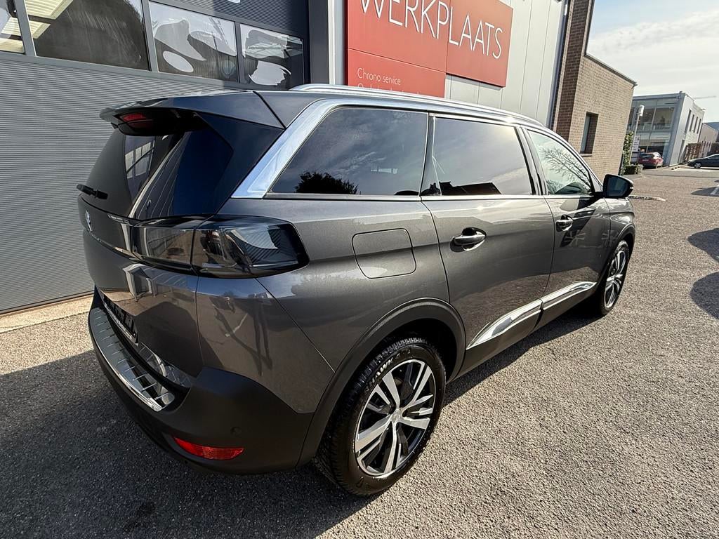 Peugeot 5008 12PureTech 130 EAT8 ALLURE PACK perfect, Autos, Peugeot, Cuir, Argent ou Gris, Achat, Euro 6