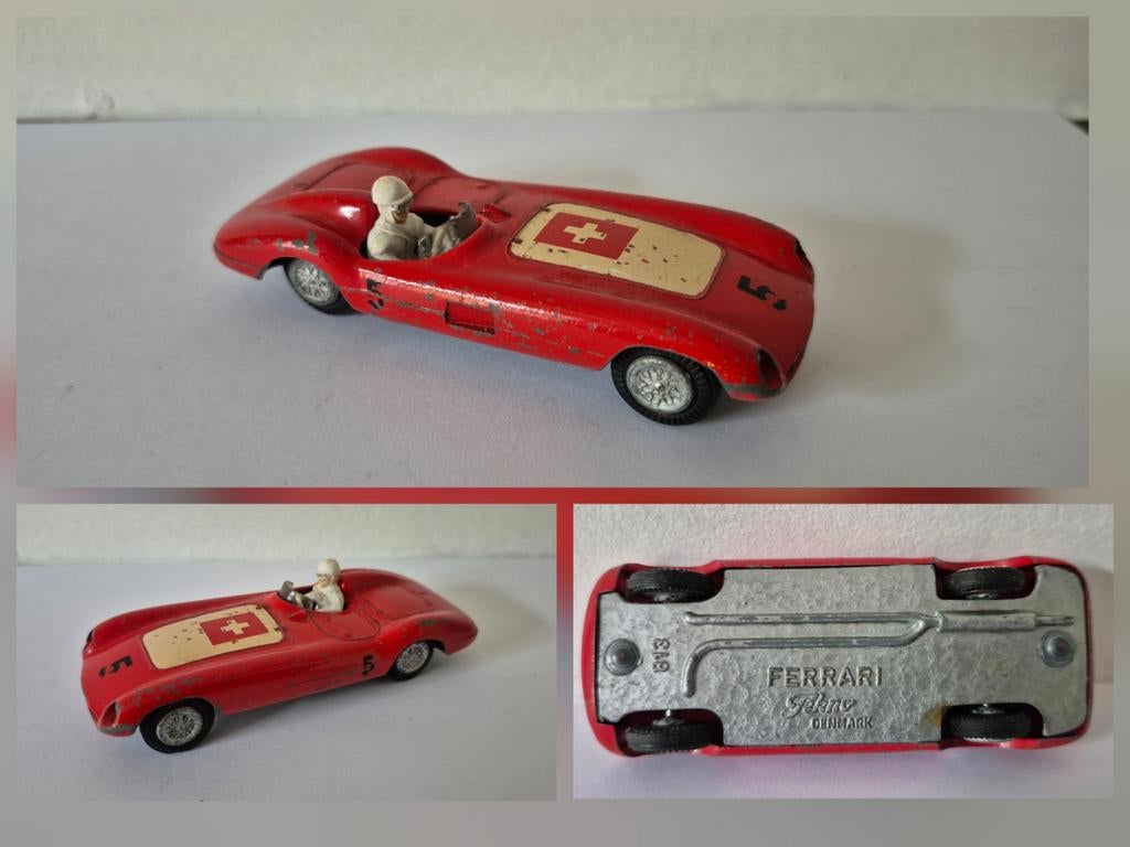 Vintage Tekno 813 Ferrari Monza., Ophalen of Verzenden, Gebruikt, Auto