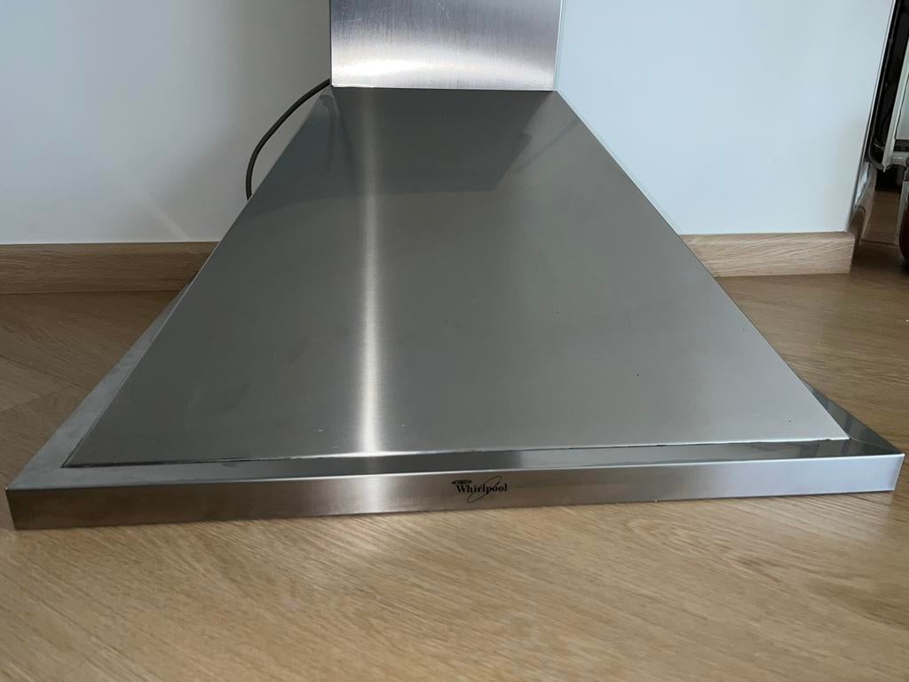 Hotte aspirante Whirlpool, Electroménager, Hottes, Enlèvement, Utilisé, Autoportant, Hotte murale