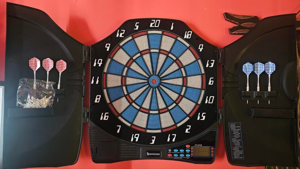 Electronische darts, Ophalen