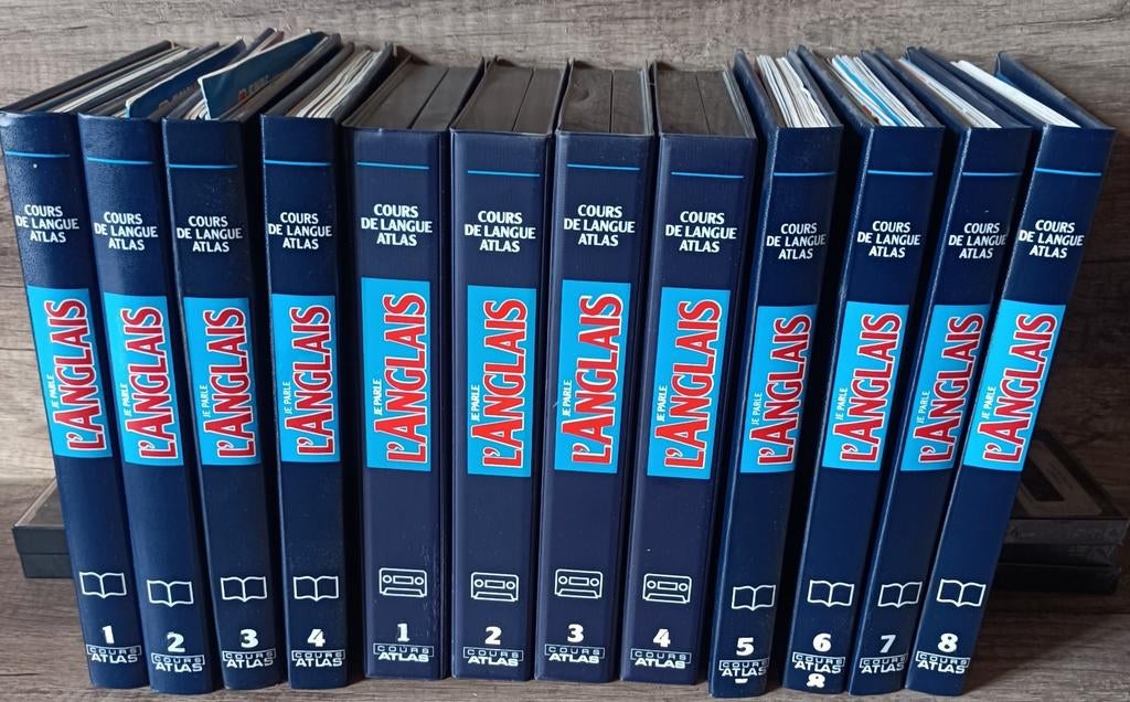 Cours d anglais vintage édition atlas, Boeken, Taal | Engels, Ophalen of Verzenden