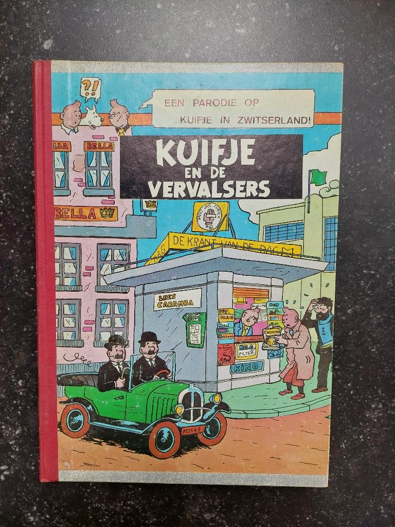 strip - Kuifje en de Vervalsers - Hergé nr 650/999, Boeken, Eén stripboek, Ophalen of Verzenden, Zo goed als nieuw, Herge