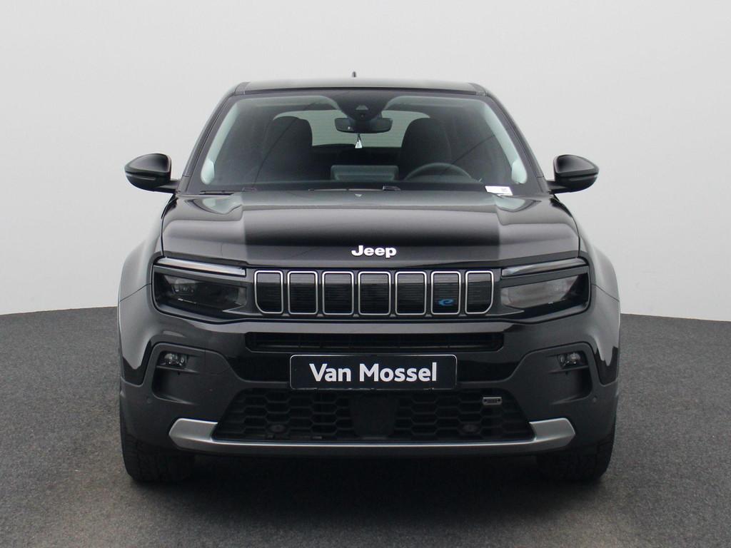 Jeep Avenger 54kWh 1st Edition, Auto's, Stof, Gebruikt, 334 min, Zwart