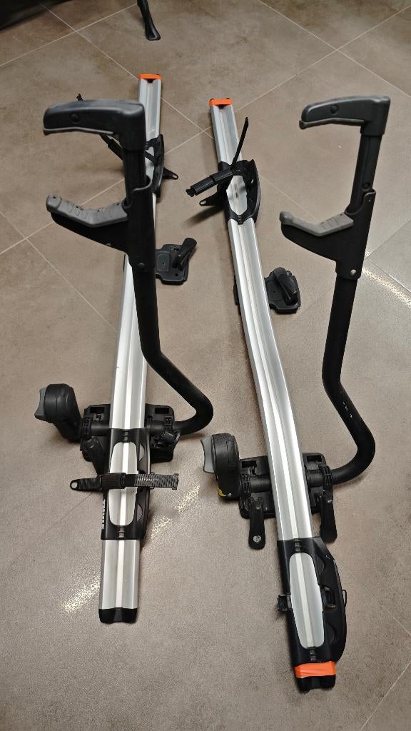 porte-vélos de toit Thule (2 pièces), Enlèvement, 1 vélo, Utilisé, Galerie de toit