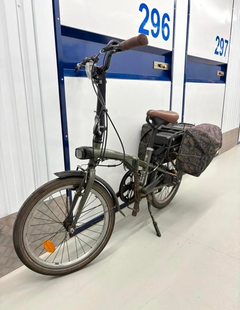 Elektrische vouwfiets, Fietsen en Brommers, Fietsen | Vouwfietsen, Ophalen, Zo goed als nieuw, Versnellingen