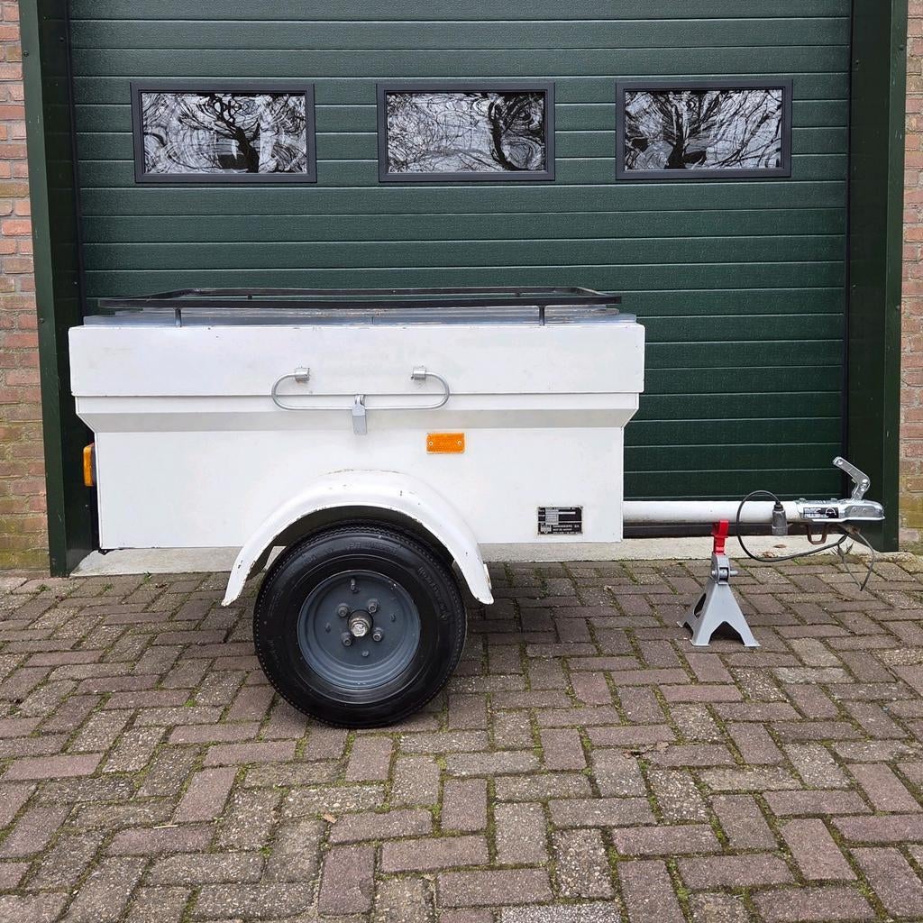 Metalen Bagagewagen | SARIS | Lichtgewicht, Caravans en Kamperen, Ophalen, Gebruikt